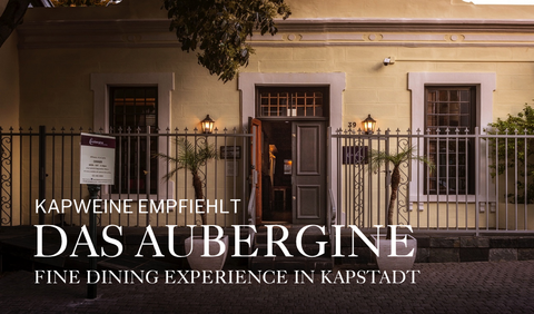 Fine Dining in Südafrika: Das Aubergine in Kapstadt
