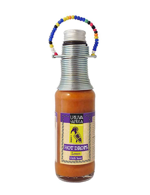Ukuva Hot Drops Lemon Birds Eye Chilisauce