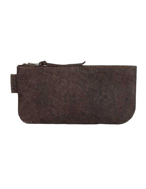 Rowdy Bag Leder Etui Farbe Root