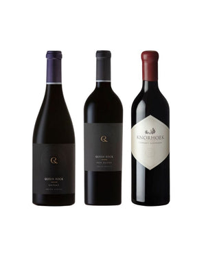 Quoin Rock 3er Tasting Set Top Red