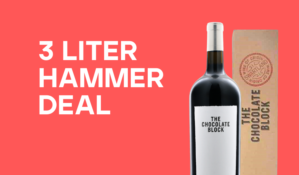 HAMMER DEAL – Chocolate Block 3 Liter