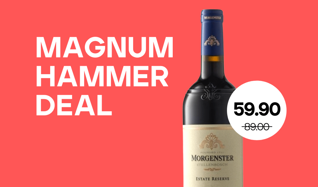 Magnum Hammer Deal – Morgenster Estate Reserve 2014