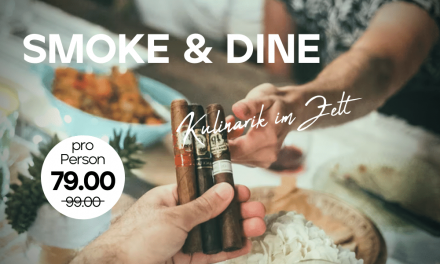 Smoke & Dine – Culinary delights in a tent – 28 May 2022