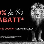 20% Lion King Rabatt