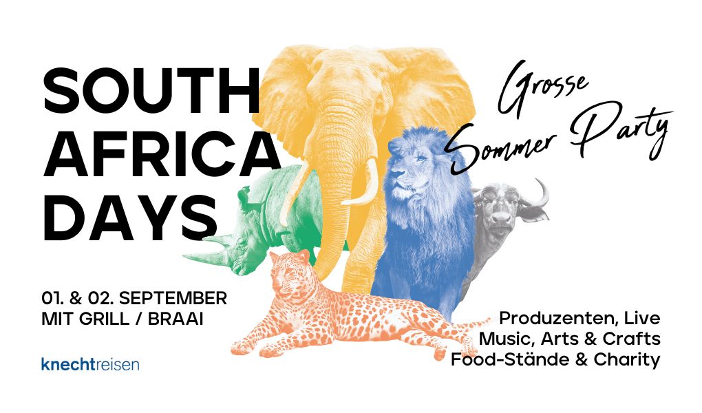 South Africa Days 2023 – Grosse Sommer Party mit Degustation