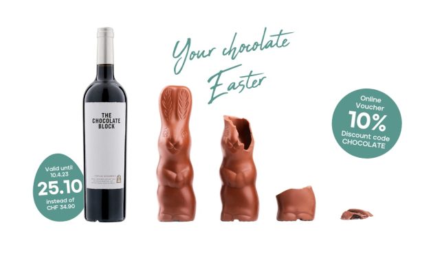 The Chocolate Block at egg-cellent price? Use the code CHOCOLATE for your next order and get a 10% discount on Chocolate Block. Have a wonderful Easter!
Valid until 10.4.2023.