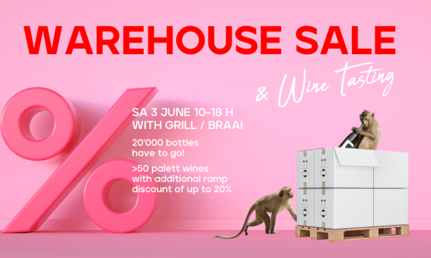 Big warehouse sale in June 2023! Over 50 already discounted pallet wines with up to 20% additional ramp discount. Help us make space and benefit from unbeatable prices!