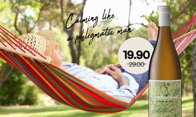 CHF 19.90 instead of 29.00 Top Sale / 5 Stars by Platter's / Relax with a glass of Springdoring Chenin Blanc from the Swartland wine region.