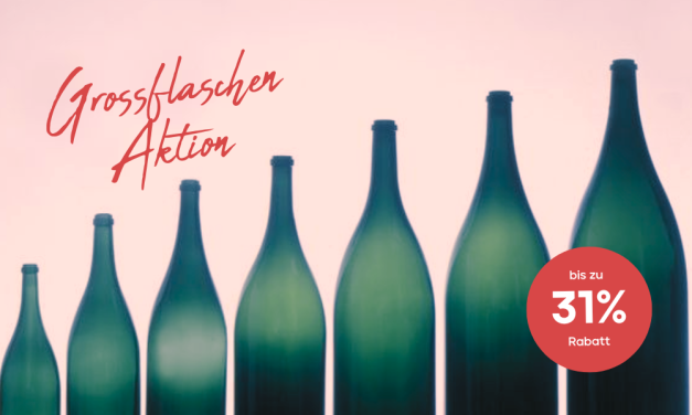 Grossflaschen Wein-Aktionen – 3 Liter bis 18 Liter