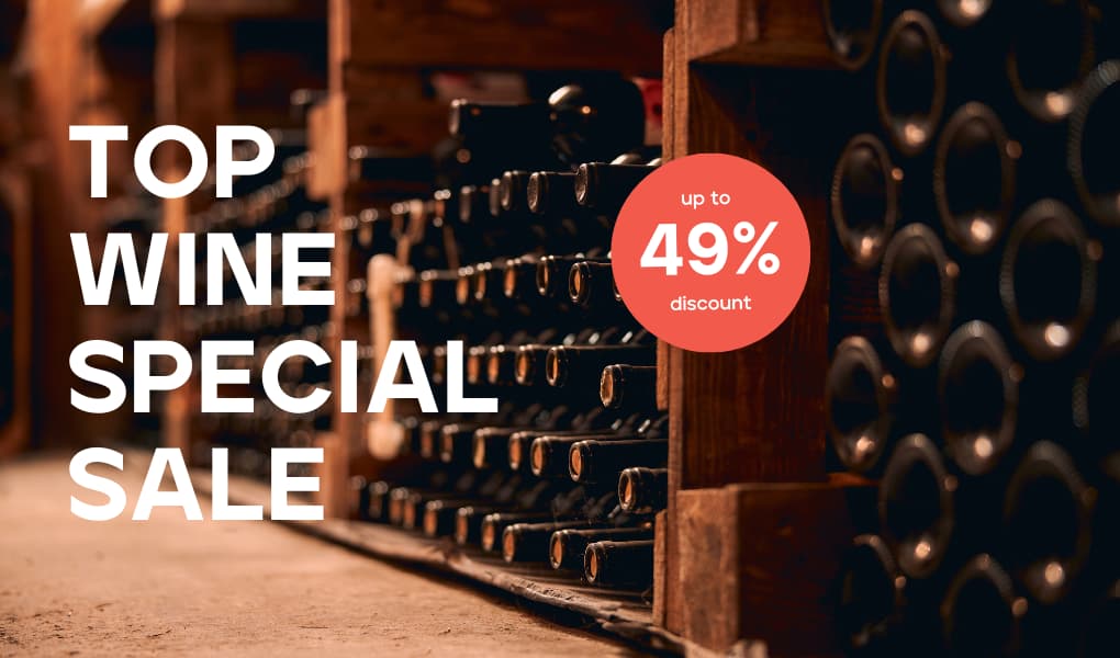 Top Wine Special Sale – up to 49% discount