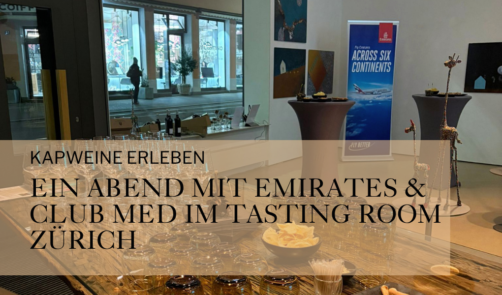 An evening with Emirates and Club Med at the Tasting Room Zurich