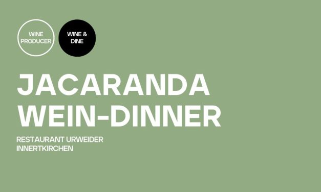 Jacaranda Wein-Dinner Innertkirchen