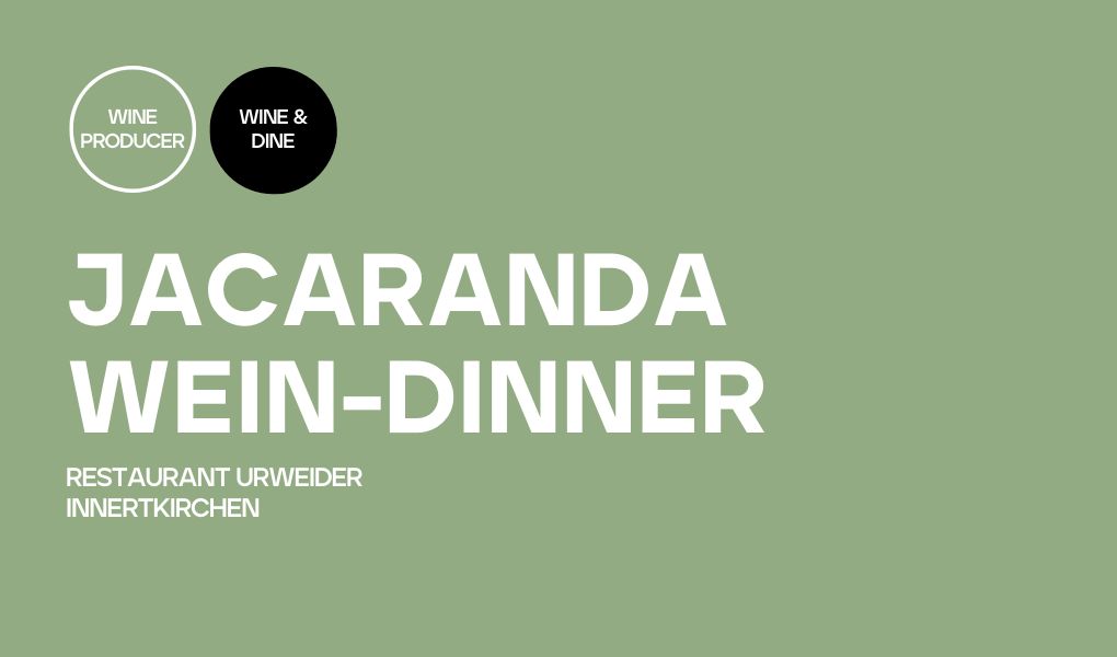 Wein-Dinner mit Jacaranda