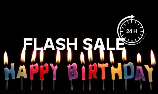 Happy Birthday Flash Sale