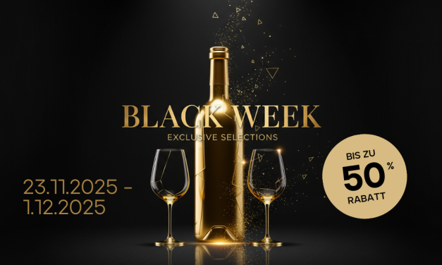 Black Week – Bis zu 50% Rabatt
