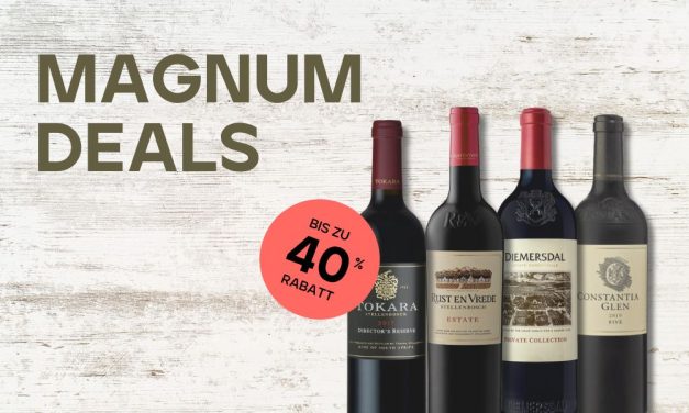 Bis zu 40% auf Magnum Flaschen