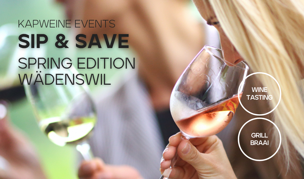 Sip&Save: Spring Edition on 30.05.2026 in Wädenswil